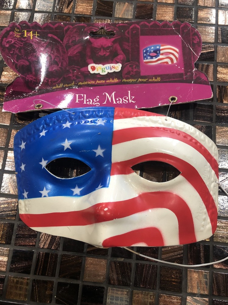 Disguise Flag Mask Ages 14+