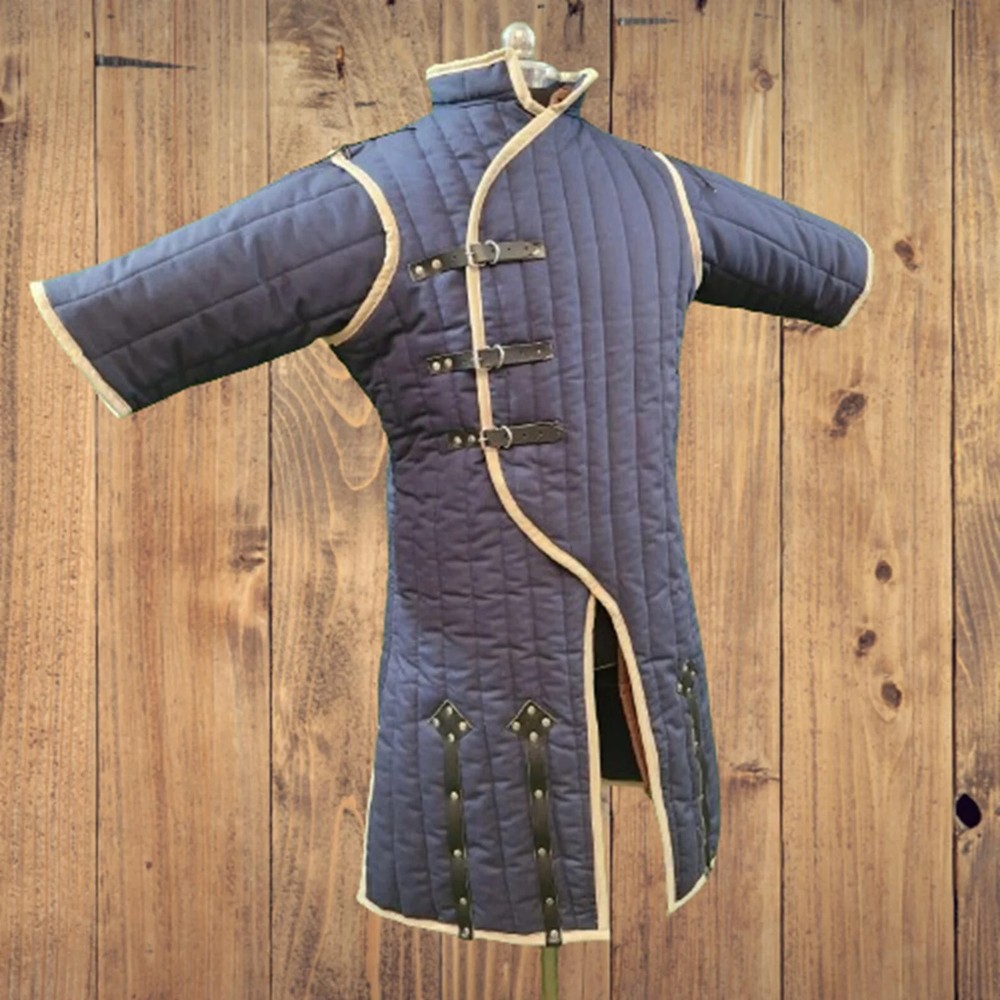 Medieval Basic Padded Gambeson – Quilted Armor Jacket