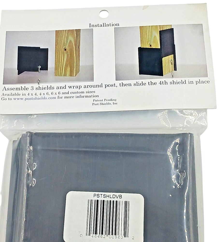 Post Shields Post Protector Conceal & Protect Your Mailbox, Deck & Fence Posts