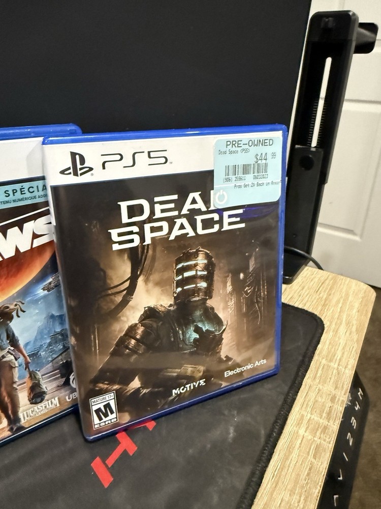 PlayStation 5 Bundle with DualSense Controller, Star Wars Outlaws, Dead Space