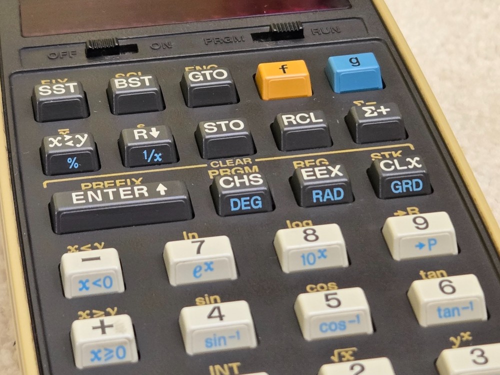 HP-25 Scientific RPN Calculator, Hewlett Packard, fully functional
