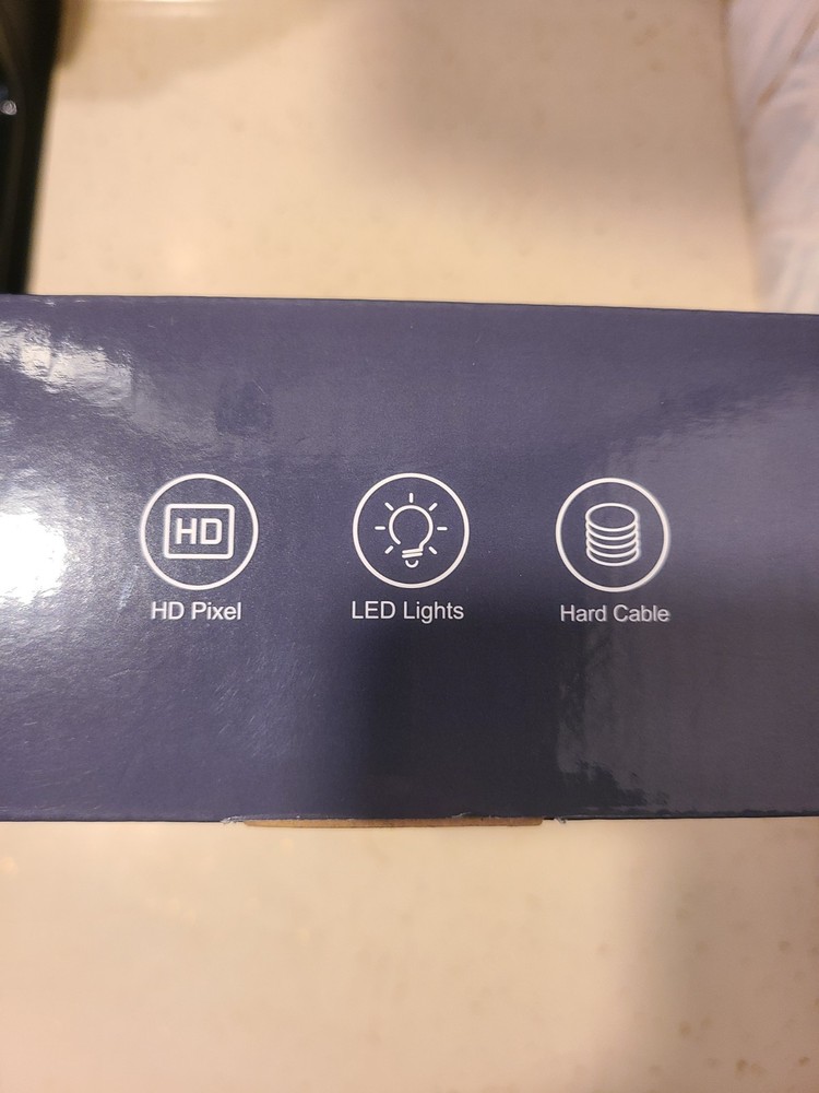 Endoscope Camera with Light, 1080P HD Borescope 8 Adjustable Orange