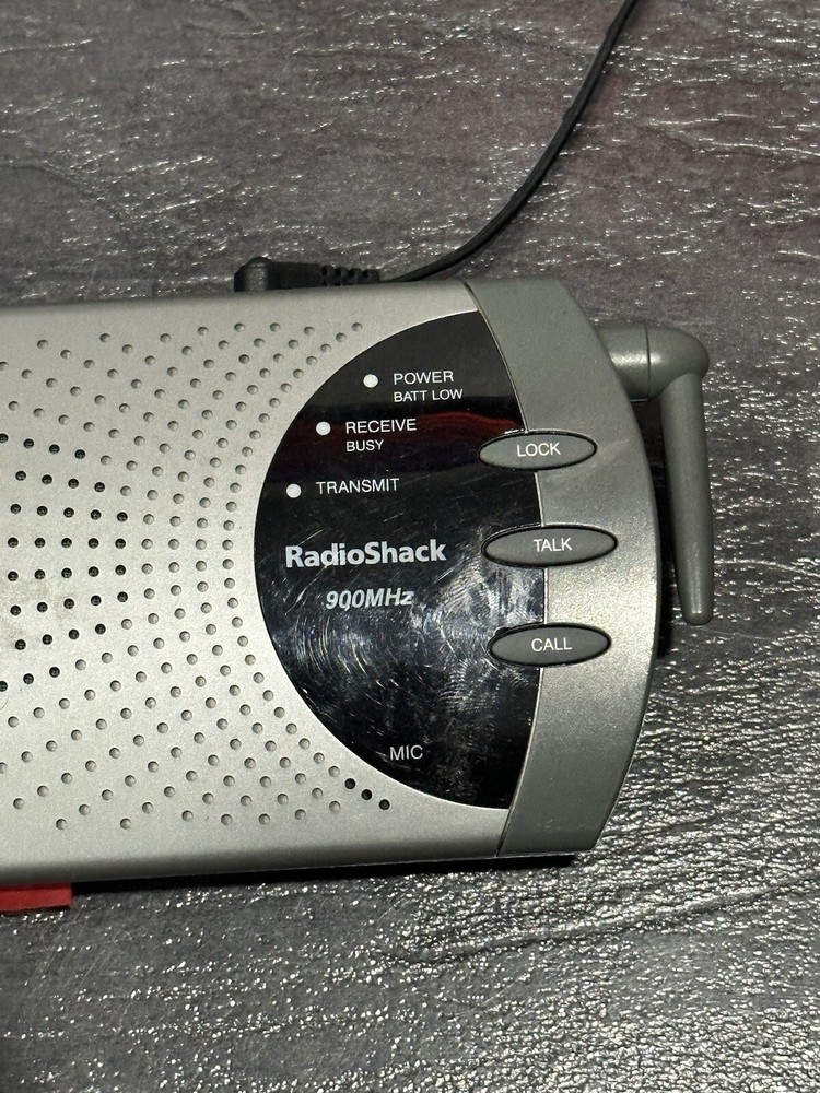 Radio Shack 900mhz Wireless Intercom System 43-3102 w/ AC Wall Power Adapter