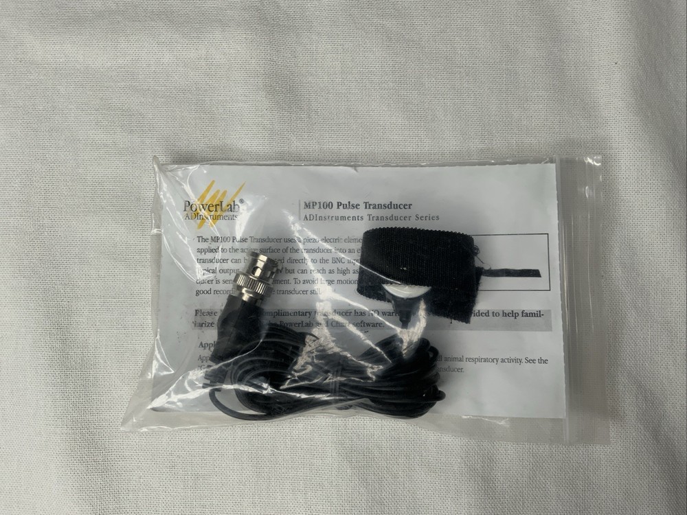 Power lab ADInstruments MP100 Pulse Transducer