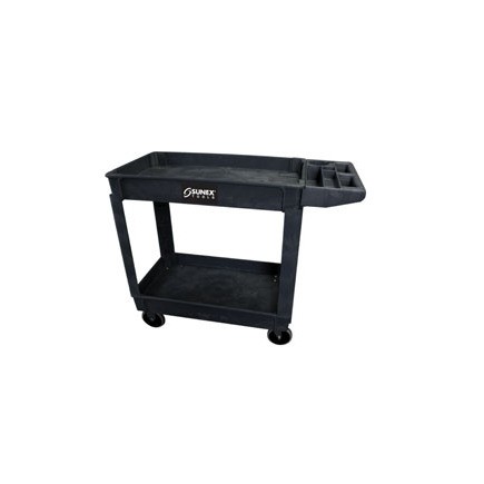 Sunex Tools 8034 Compact Heavy Duty Utility Cart, Black