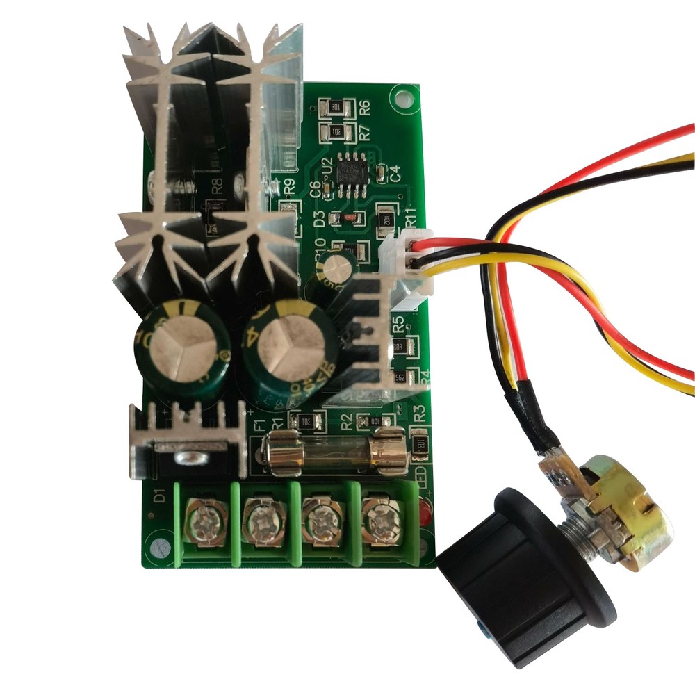 10-60V PWM DC Motor Speed Controller Switch DC 20A Current Voltage Regulator