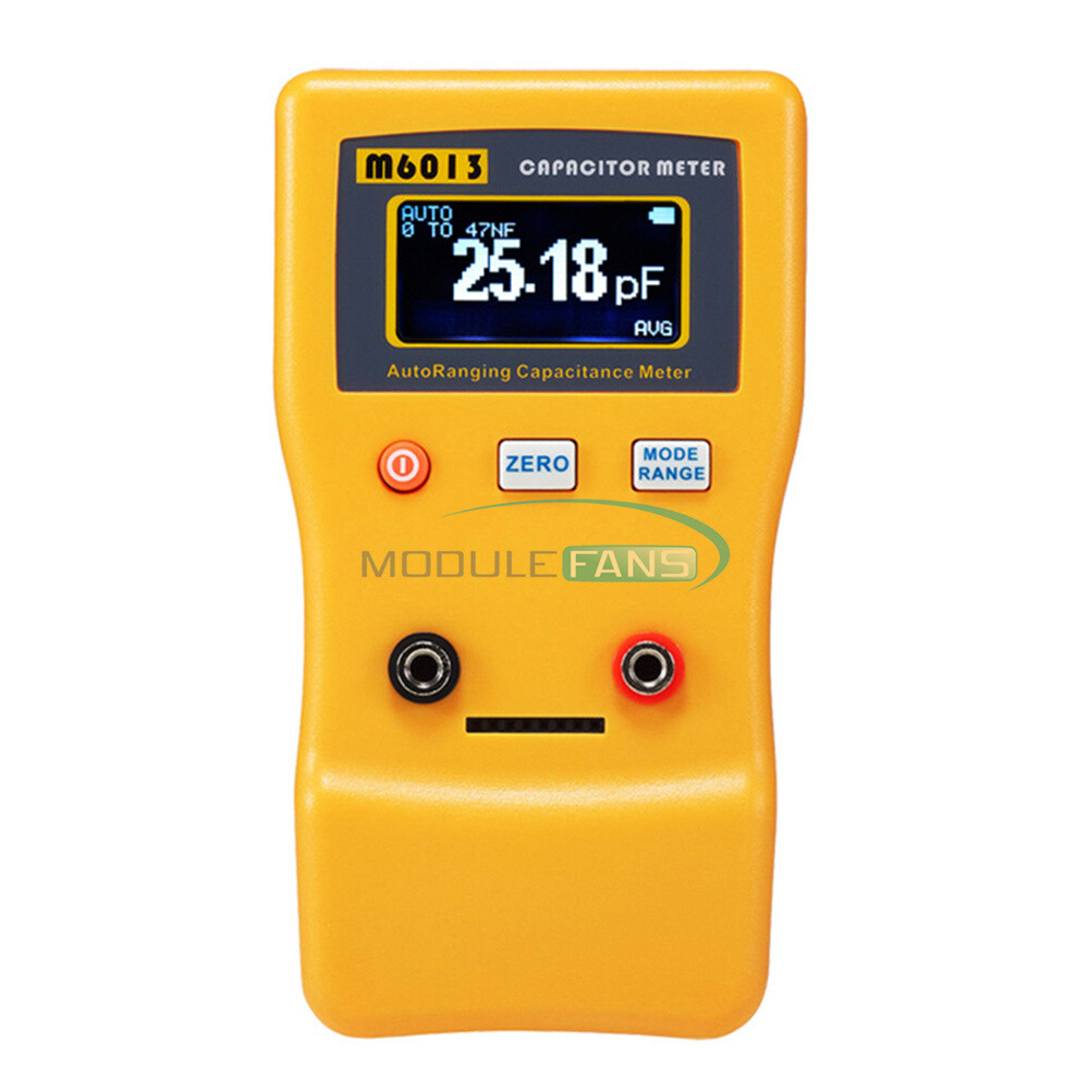 M6013 ESR Capacitance Ohm Meter Handheld Resistance Capacitor Circuit Tester