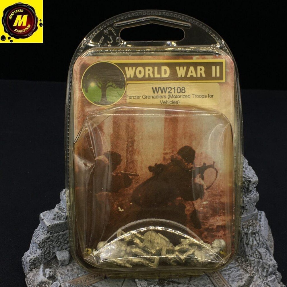 Panzer Grenadiers (Motorized Troops for Vehicles) (WW2108) (NIB) - #WW2108 - ...