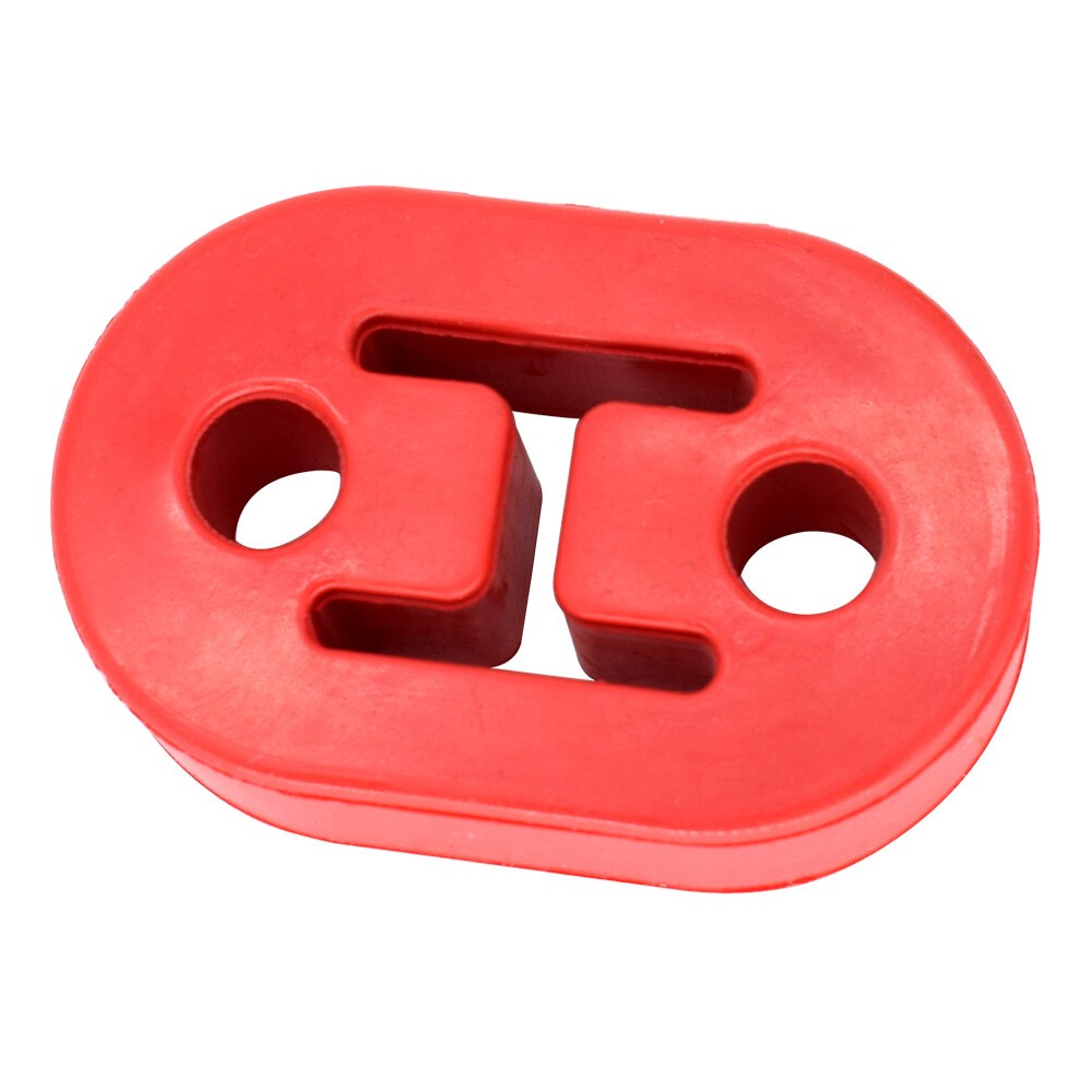 x2 Polyurethane Exhaust Tail Pipe Mount Holder Brackets Hanger Insulator Rubber