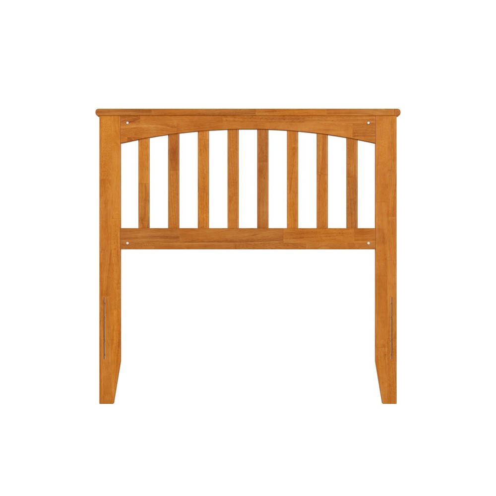 Mission Twin Wood Headboard in Light Toffee