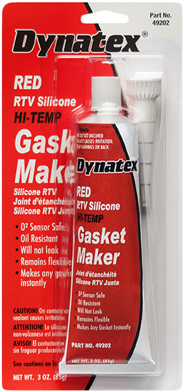 RED HI-TEMP RTV SILICONE GASKET MAKER