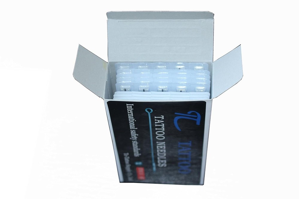 50 Pcs 5 Round Shader Tattoo Needles for Machine & Kits