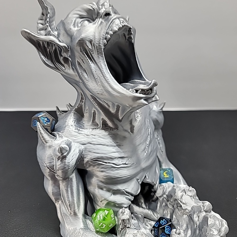 Imp's Hunger Dice Tower - D&D Pathfinder Cthulhu RPG - Gothic Devil Demon DND