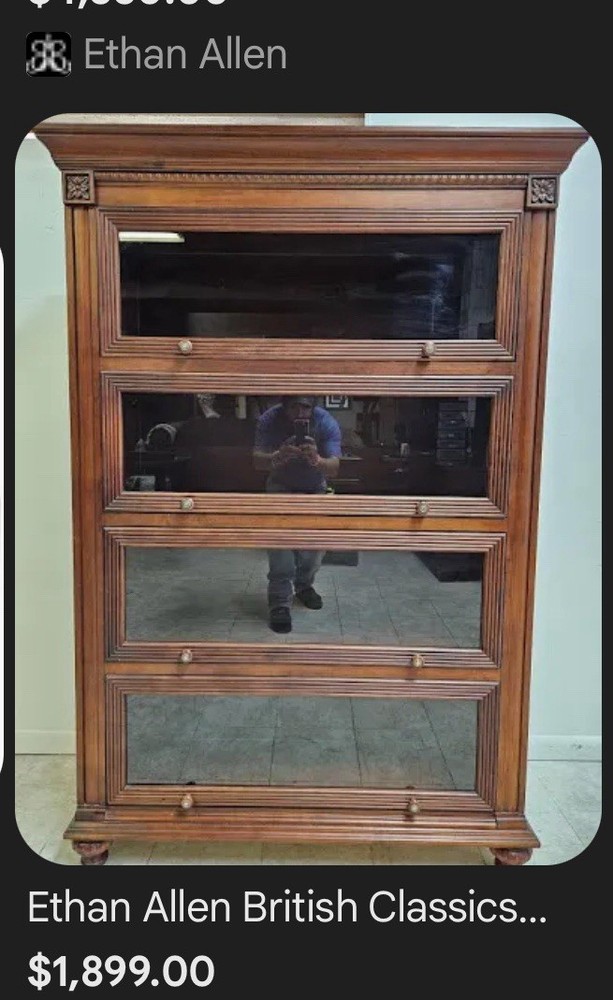 Ethan Allen British Classics Bookcase