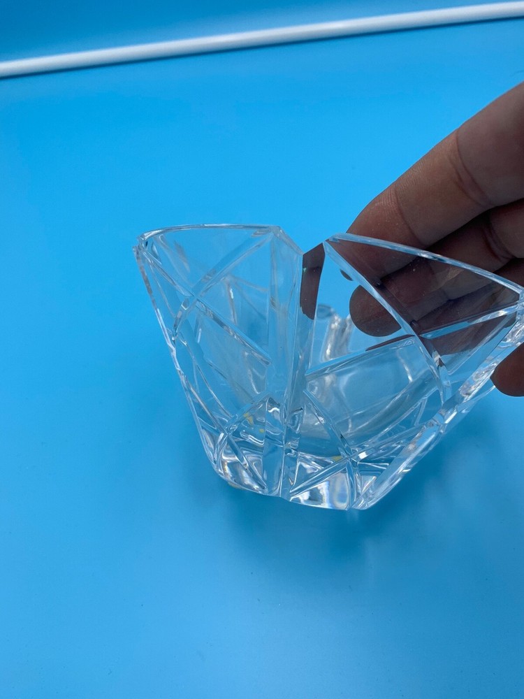 ORREFORS SWEDEN CRYSTAL BOWL DISH 3" X 6"