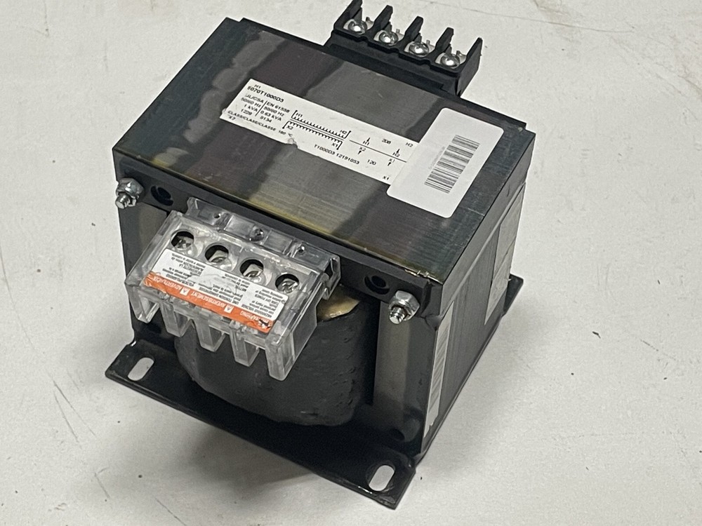 Square D 9070T1000D3 Industrial Control Transformer 208/120V