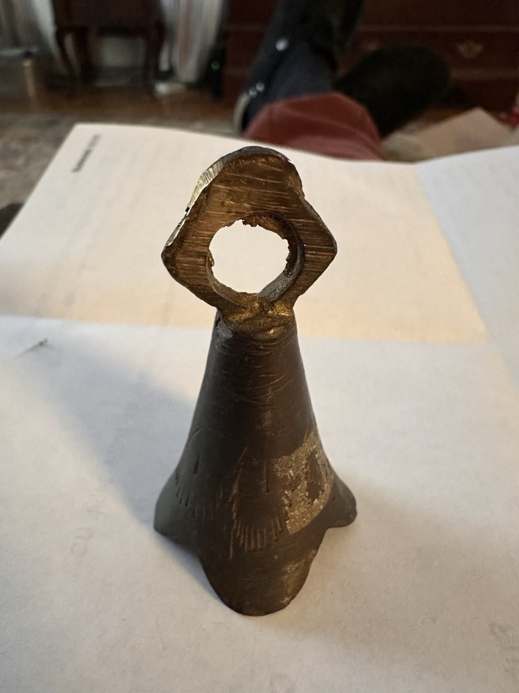 Vintage Conical Brass Service Bell