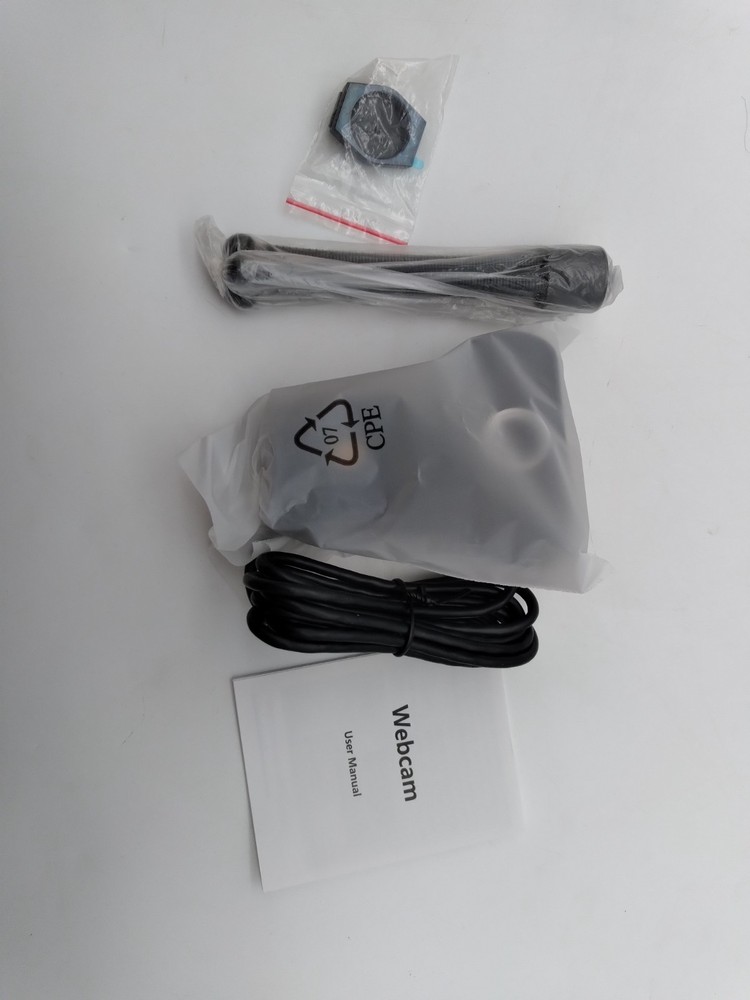 XPCAM HD Webcam 1080P Privacy Shutter Tripod Mount USB