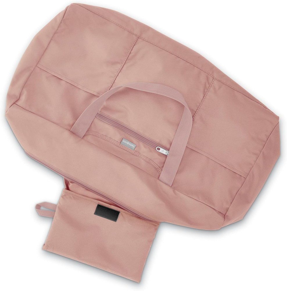 Foldaway Duffle Bag, Dusty Rose