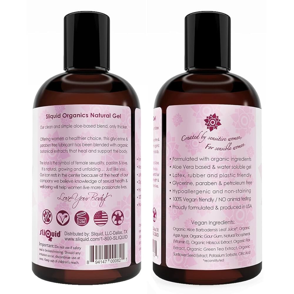 SLIQUID ORGANICS 8.5 OZ