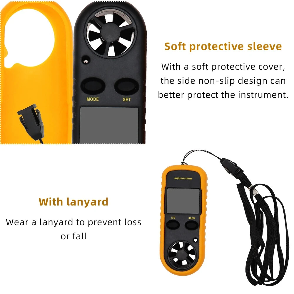 WIND ANEMOMETER /THERMOMETER BACKPACKERING/MOUNTAINEERING WIND SPEED GUAGE!!!!!!