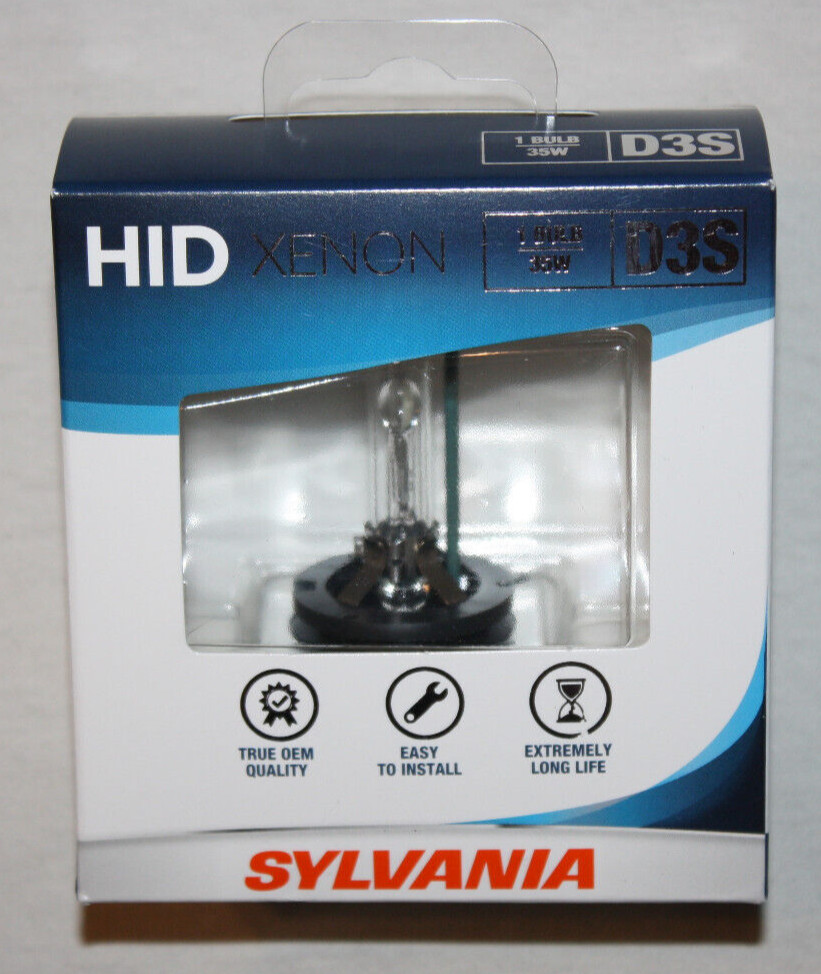 Sylvania HID XENON D3S Head Light Bulb 35W Made in Germany BRAND NEW