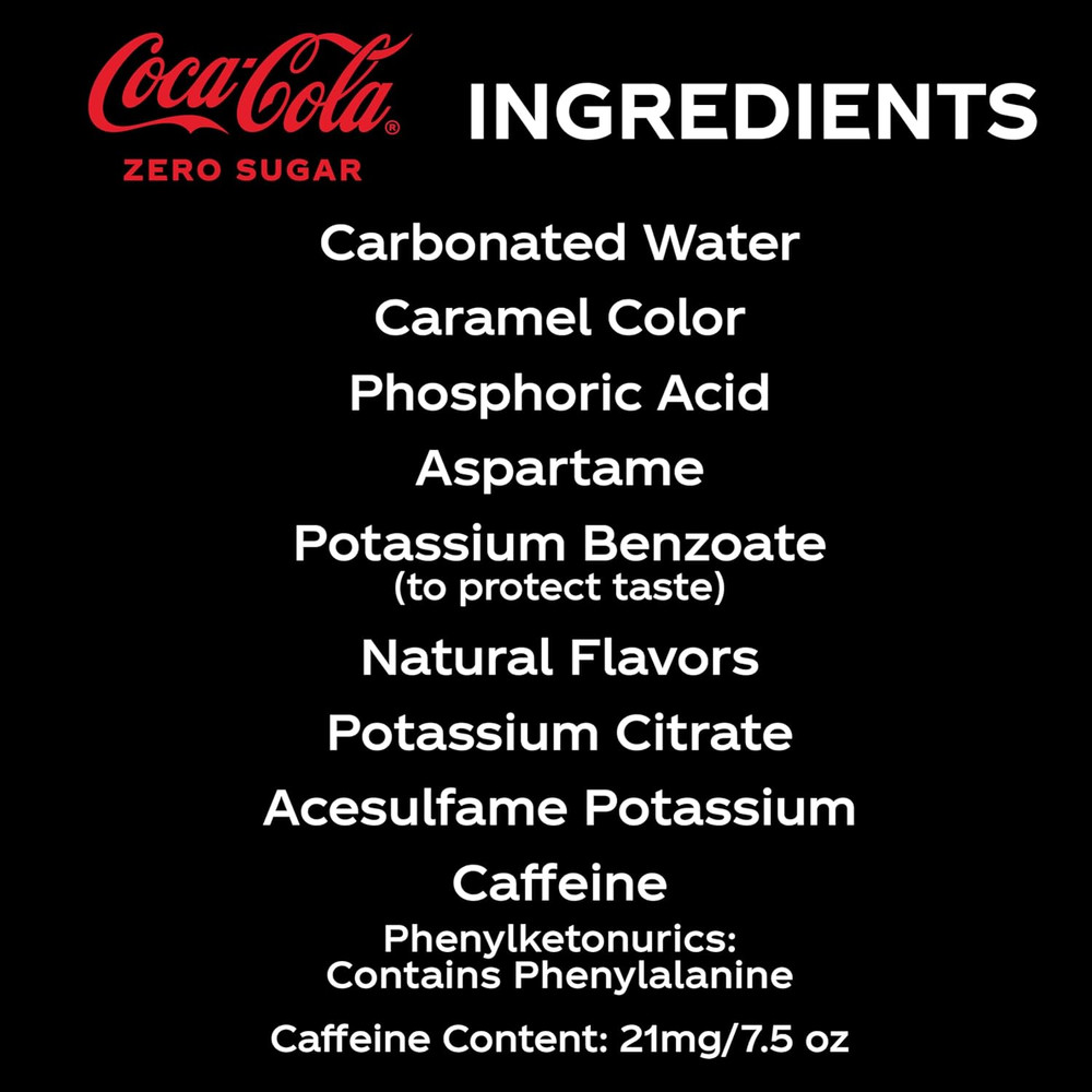 Sugar Mini-Can 7.5 Fl Oz, 6 Pack (Package May Vary)