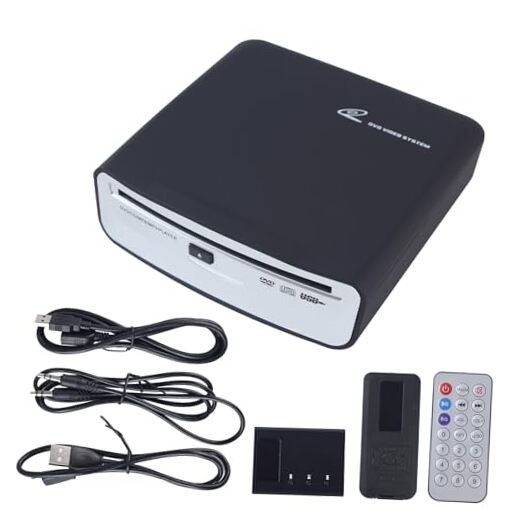 USB External CD Player for Car, Portable Plug & Play CD Drive with AUX Cable,