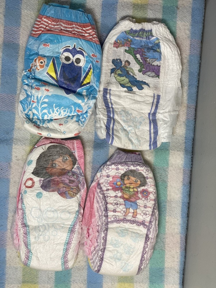 Vintage Goodnites Pull Up Diaper Lot 20 Count