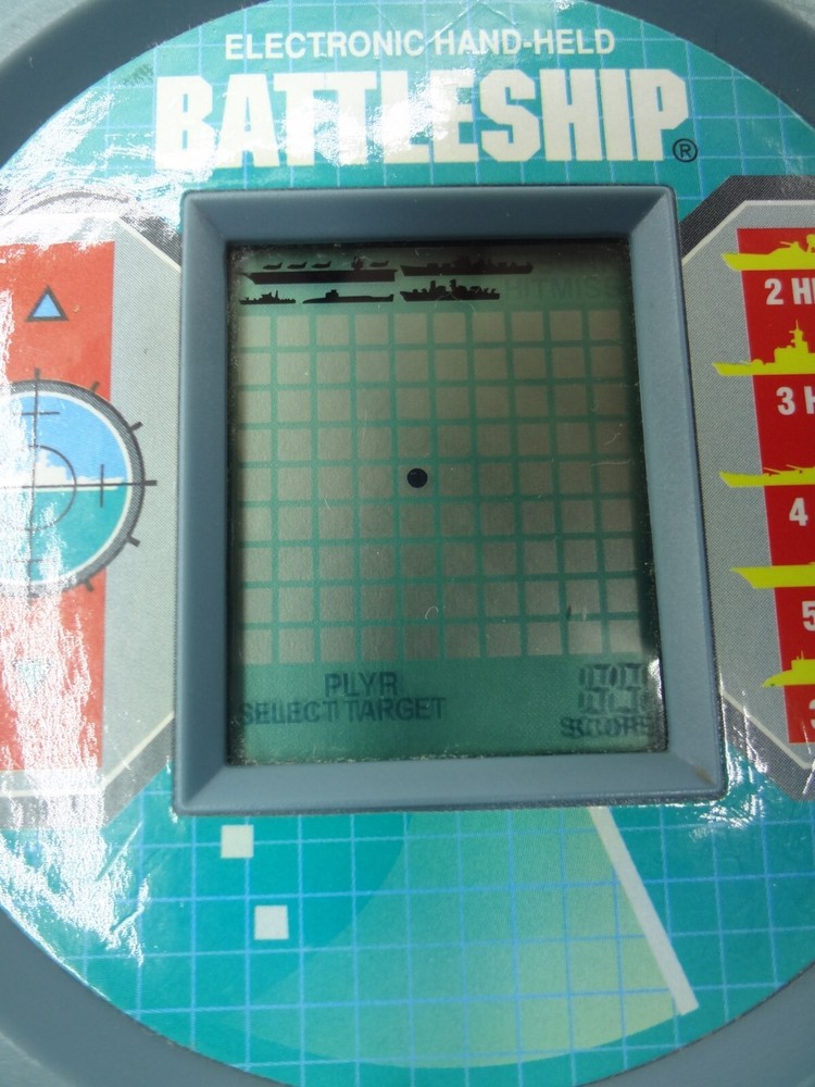 Battleship Milton Bradley Electronic Handheld Game
