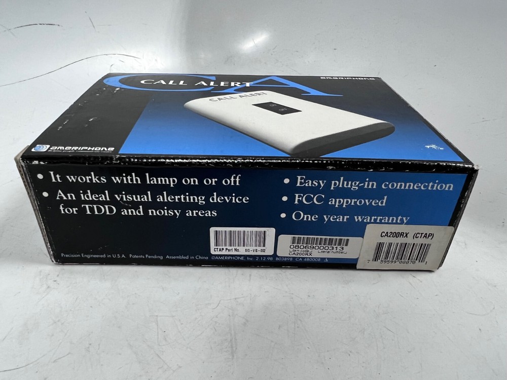 NEW Ameriphone Call Alert CA200RX Telephone Notifier - Remote Unit