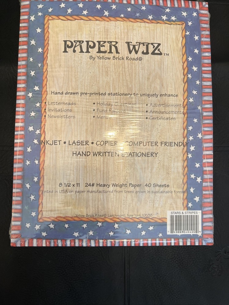 Stars & Stripes 40 Sheets