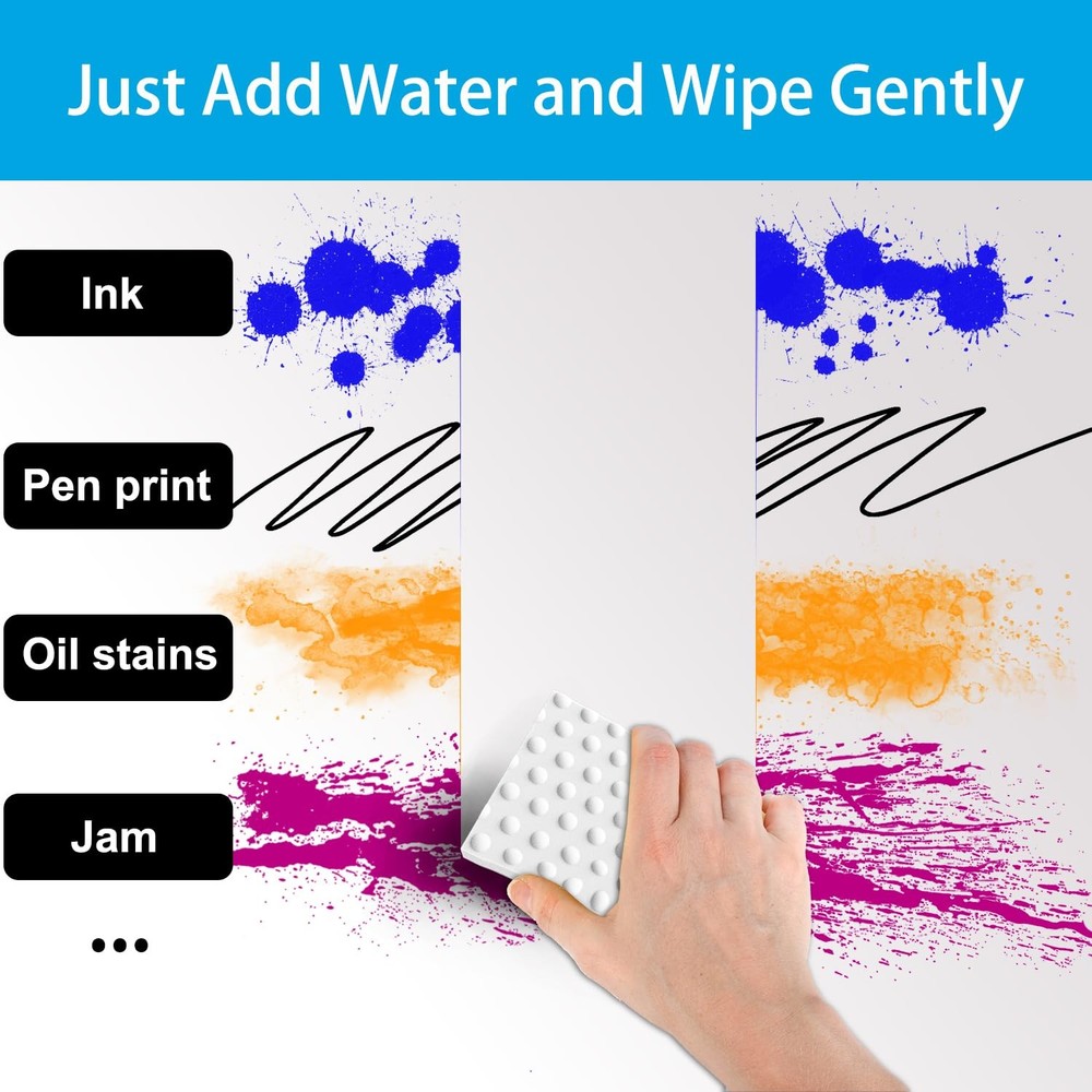 Magic Sponge Erasers, 20 Pack 2X Density Stronger Melamine Sponge Foam Pads, ...