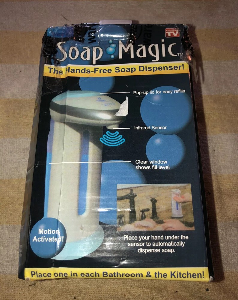 New Open Box Soap Magic Ultra Dispenser