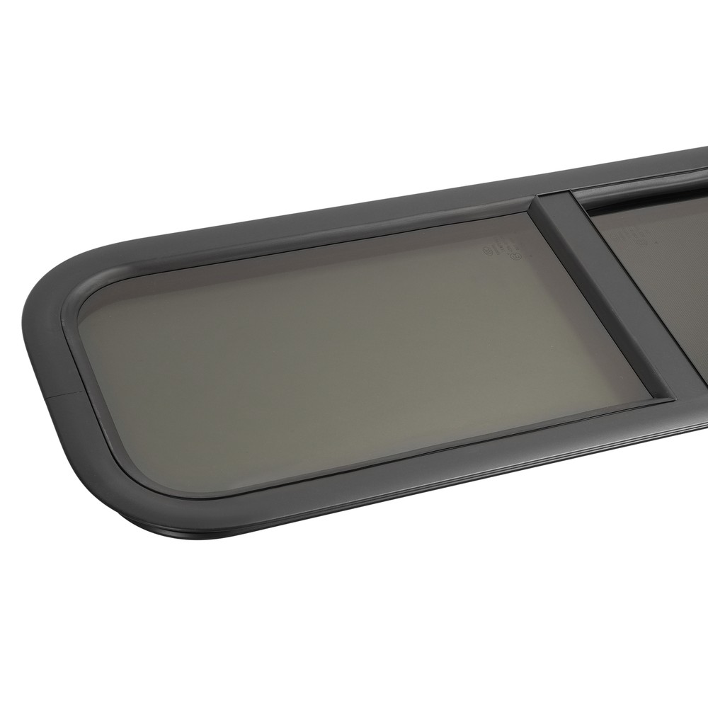 RV Window 12" W x 36" H For Cargo Trailer Vertical Slider W/ Trim & Screen