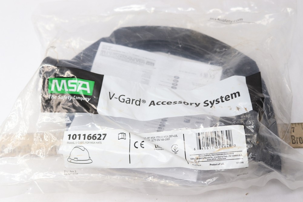 MSA V-Gard Faceshield Frame Plastic Black 10116627