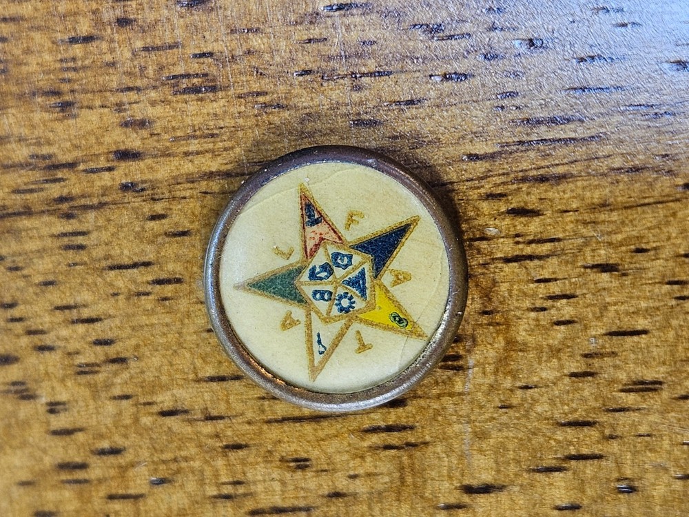 Vintage Shrine pin Masonic Freemason Unknown 1784 1896