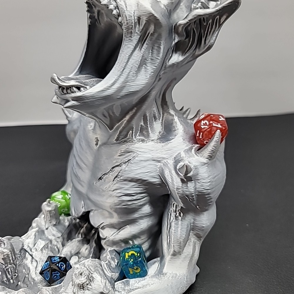 Imp's Hunger Dice Tower - D&D Pathfinder Cthulhu RPG - Gothic Devil Demon DND