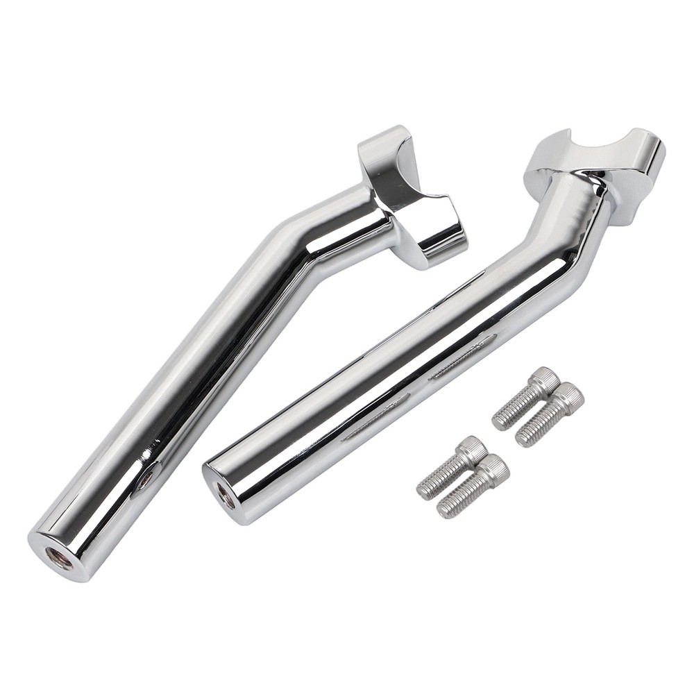 8-1/2" Chrome Pullback Handlebar Riser For Harley 1" Bar Softail Sportster 1000