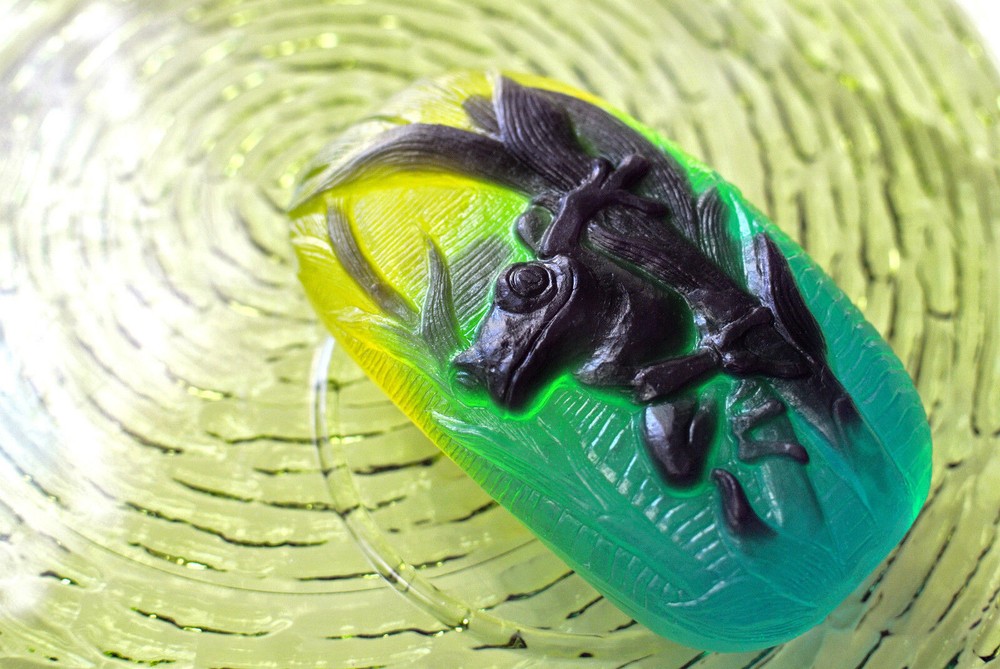 FROG SILICONE MOLD for soap making and other crafts