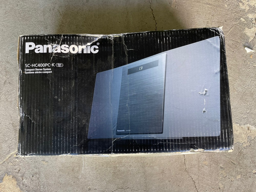 Panasonic SC-HC400/ Micro System Slim Bluetooth/CD Wall Mountable