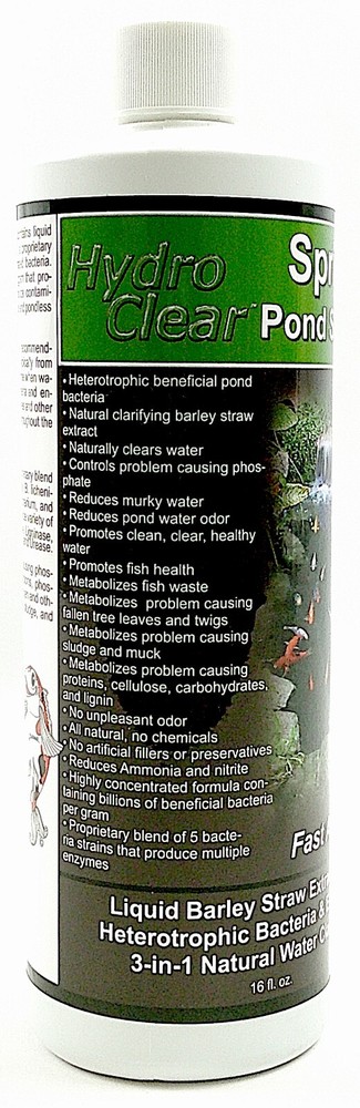Spring Pond Starter Bacteria Plus Liquid Barley Extract