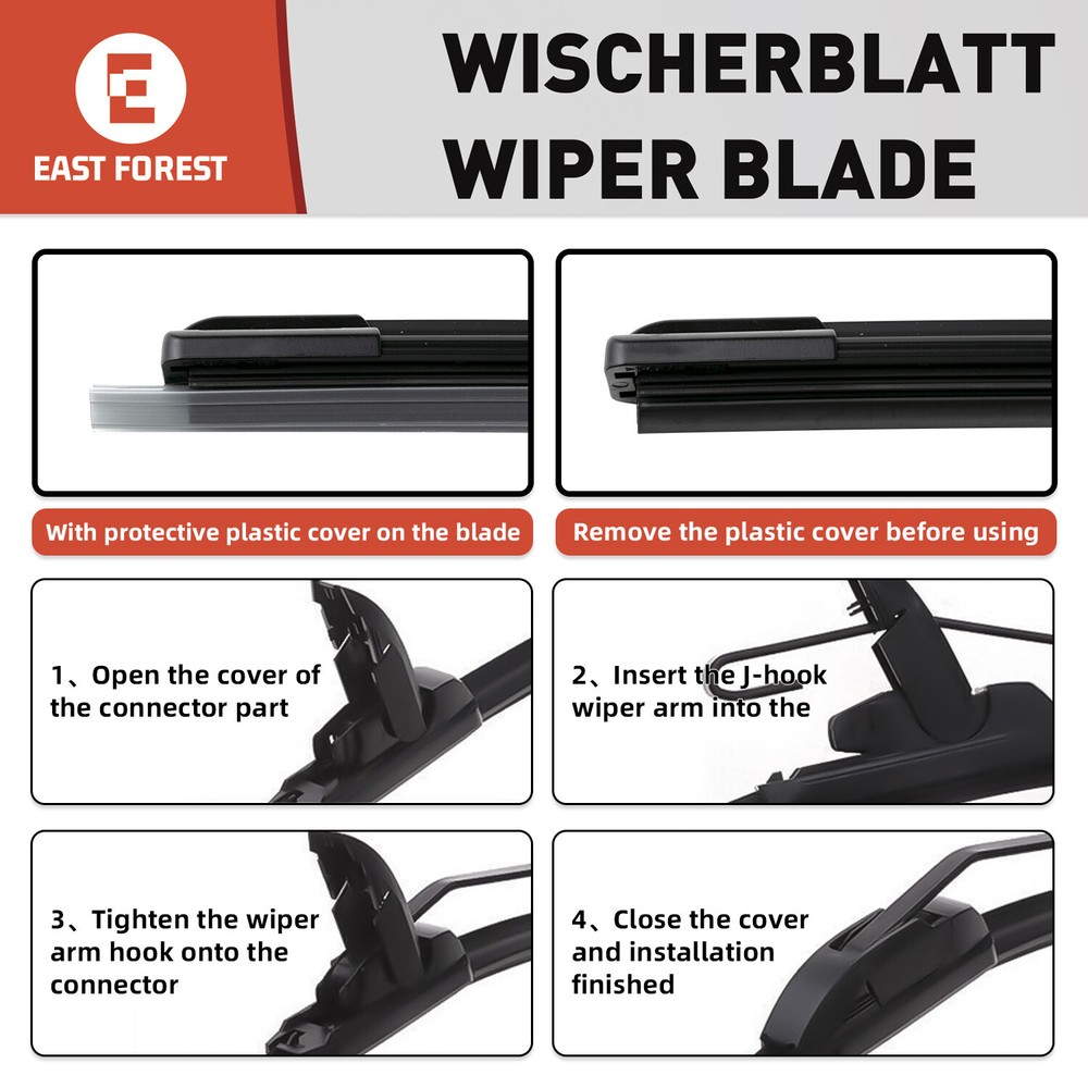 For Nissan Frontier 2005-2018 FRONT 24"&18" WINDSHIELD WIPER BLADE SET OEM