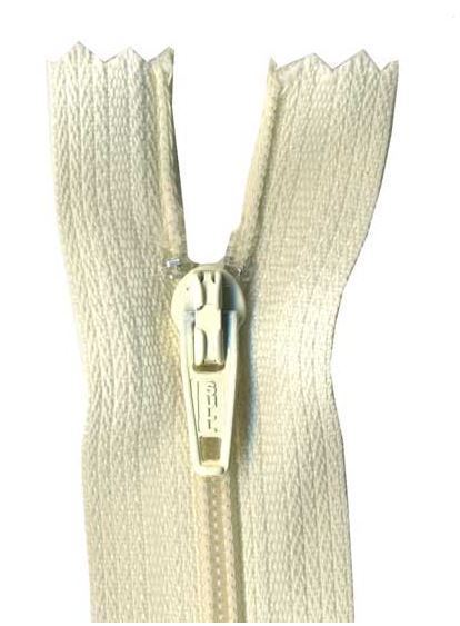 55cm Off White Dress Zip