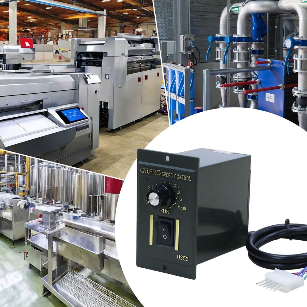 DC Motor Speed Controller 110V AC 120W Reversible Switch Regulator Regulator US