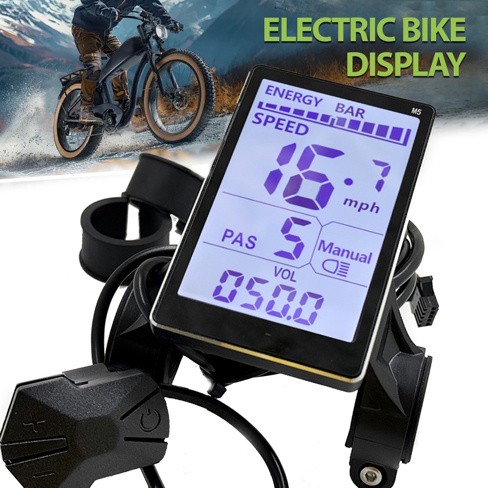 UART2 Screen Display Replacement LCD Display for Mountain Bike Electric Scoot