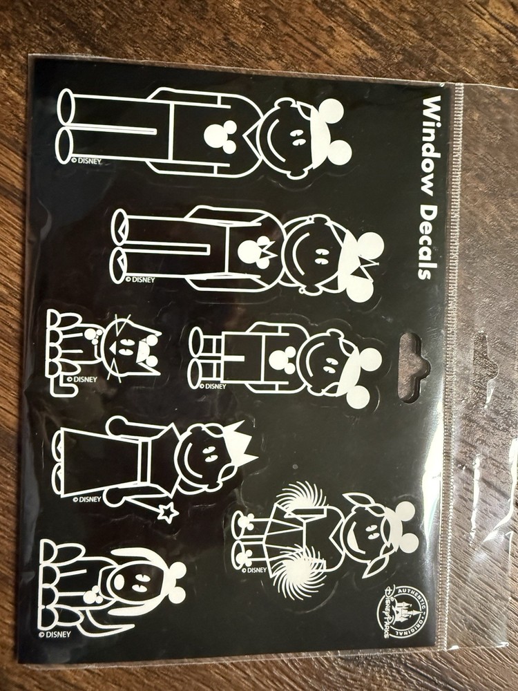 Disney World Family Window Decals