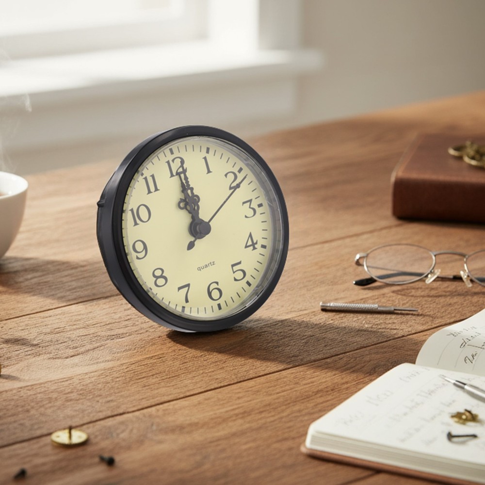 Elegant Quartz Clock Insert Movement for Custom Clock Making and DIY Use