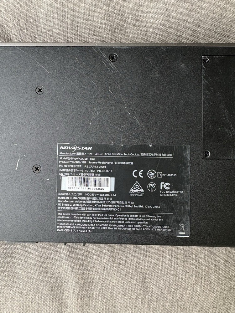NOVASTAR TB3 Taurus Media Player