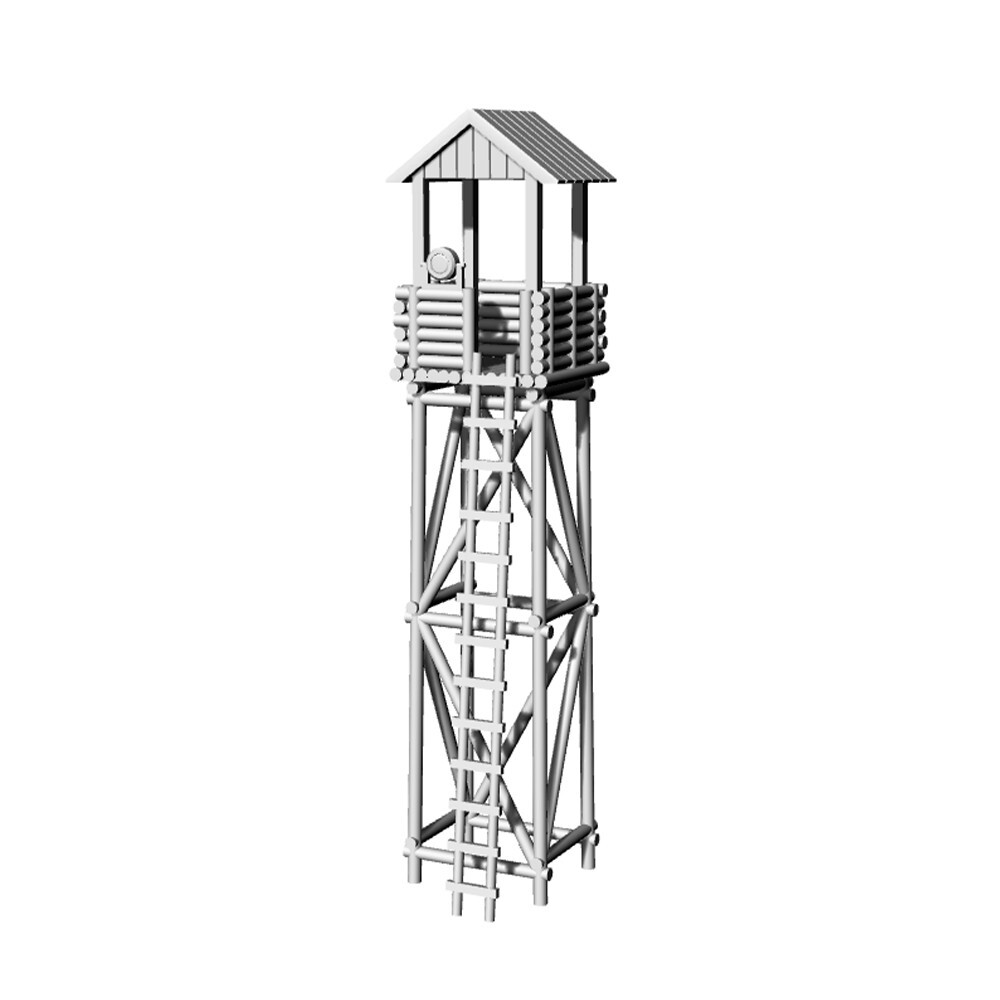 SSMODEL 1:72 Scenery Building Lookout Tower